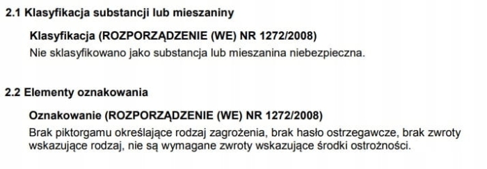 Ostrzeżenie Gpsr