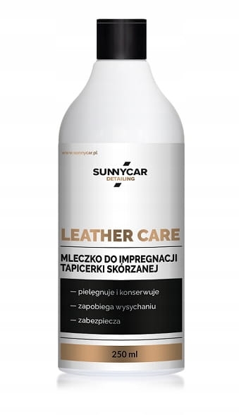 Leather Care z naturalnymi olejami odżywia i zabezpiecza skórę, pozostawia satynowe wykończenie