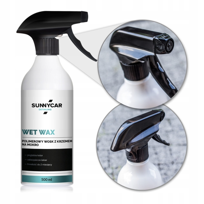 Aplikacja bez polerowania - spray na mokry lakier, szybki i wygodny sposób