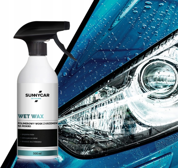 Formuła z kwarcem i polimerami - tworzy hydrofobową powłokę trwającą do 2 miesięcy