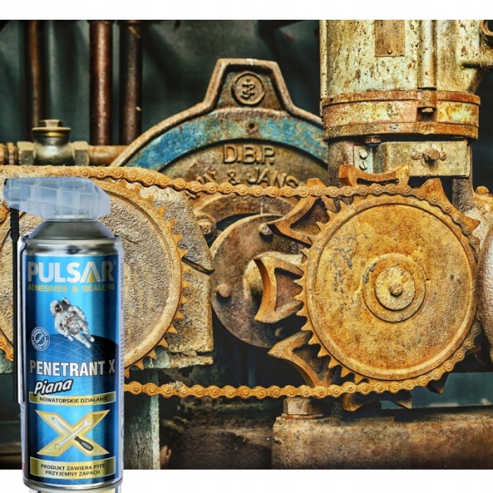 Penetrant‑X – penetruje i rozluźnia skorodowane połączenia oraz smaruje metalowe i plastikowe elementy