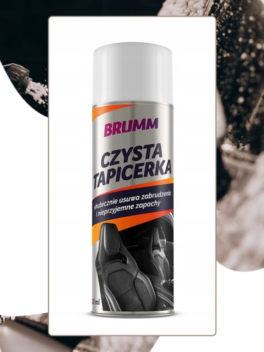 Pianka Brumm - delikatna dla tkanin, bez zacieków, z odświeżającym zapachem