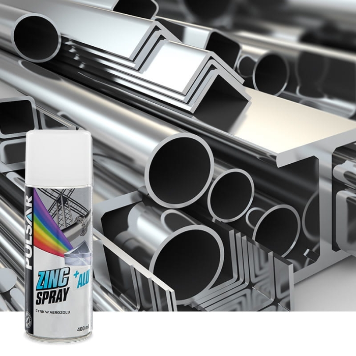 Podkład cynkowy z aluminium Pulsar - szybkoschnący, estetyczny, trwała ochrona antykorozyjna