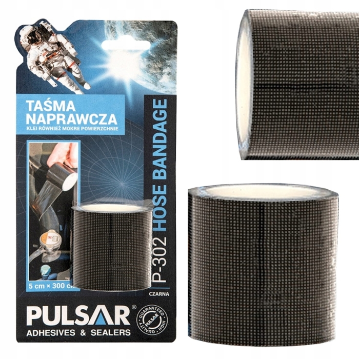 Taśma naprawcza czarna Pulsar
