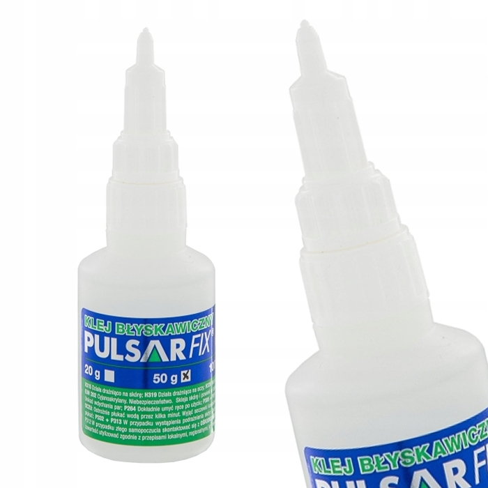 Klej cyjanoakrylowy bardzo gęsty Pulsar FIX-16 50 g - mocny klej błyskawiczny