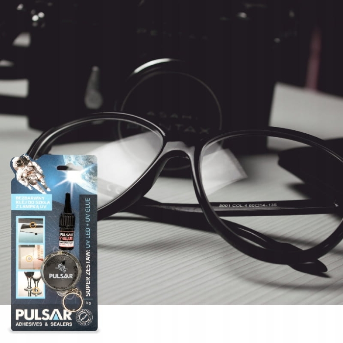 Klej UV Pulsar 3 g - sklejanie drobnych części modelarskich