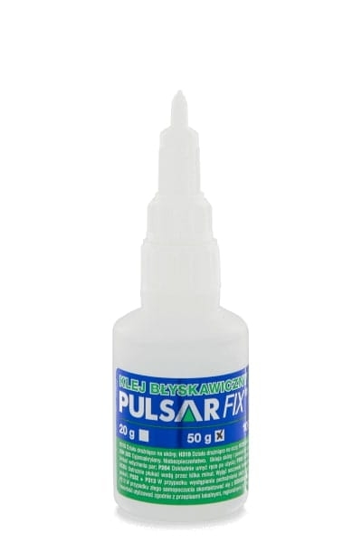 Klej cyjanoakrylowy bardzo gęsty Pulsar FIX-16 50 g - mocny klej sekundowy
