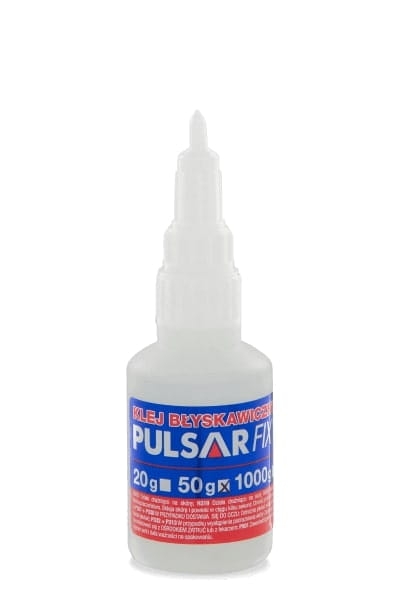 Przejdź do produktu KLEJ CYJANOAKRYLOWY RZADKI SEKUNDOWY BŁYSKAWICZNY CA PULSAR FIX-06 50 g