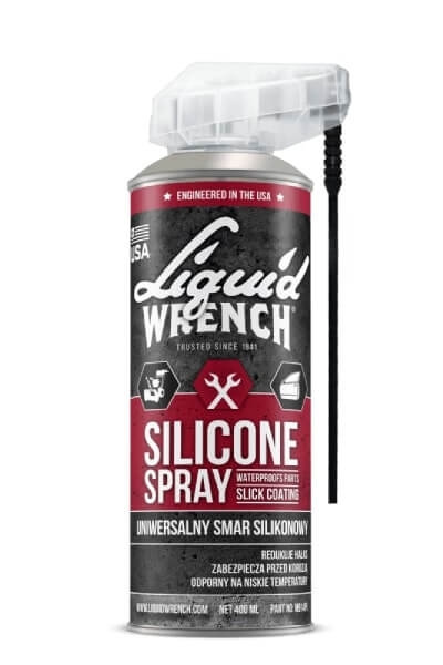 Przejdź do produktu SMAR SILIKONOWY W SPRAYU UNIWERSALNY LIQUID WRENCH DO USZCZELEK 380 ml