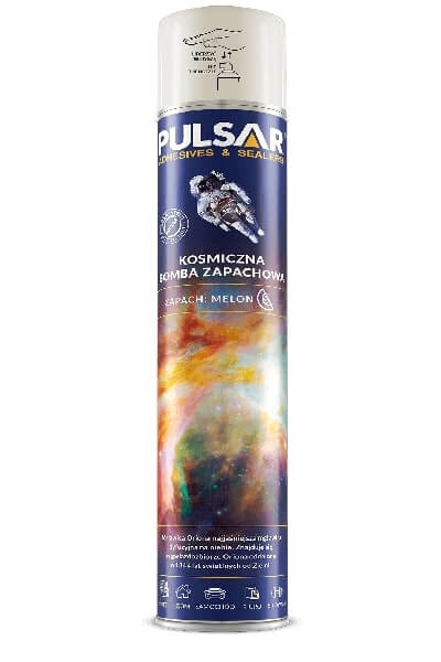 Odświeżacz powietrza w sprayu Melon 750 ml - Kosmiczna Bomba Zapachowa Pulsar
