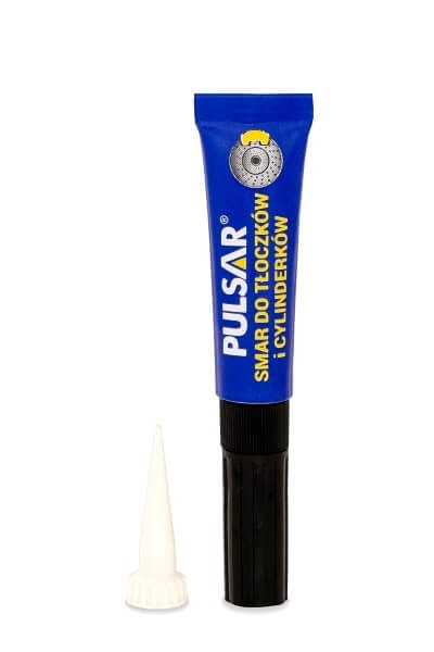 Przejdź do produktu SMAR DO TŁOCZKÓW HAMULCOWYCH CYLINDERKÓW PULSAR TUBKA do +200°C 5 ml