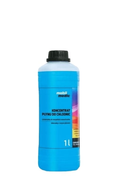 Przejdź do produktu KONCENTRAT PŁYNU DO CHŁODNIC UNIWERSALNY 1L MOBIL MEDIC