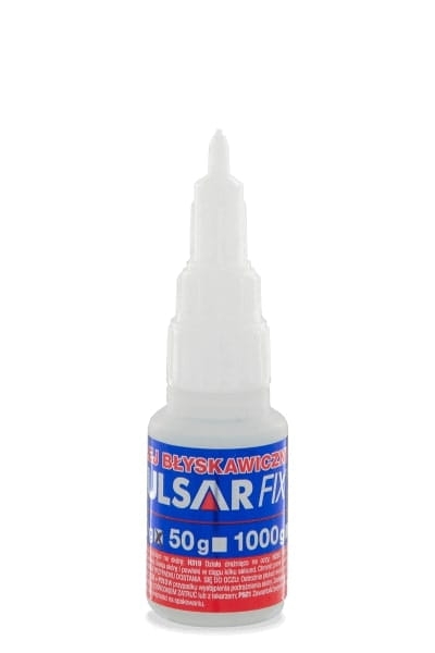 Przejdź do produktu KLEJ CYJANOAKRYLOWY RZADKI SEKUNDOWY BŁYSKAWICZNY CA PULSAR FIX-06 20 g