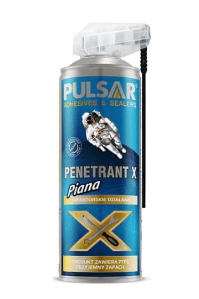 Pianka penetrant‑X z PTFE 400 ml - penetrujący, smarujący i antykorozyjny preparat