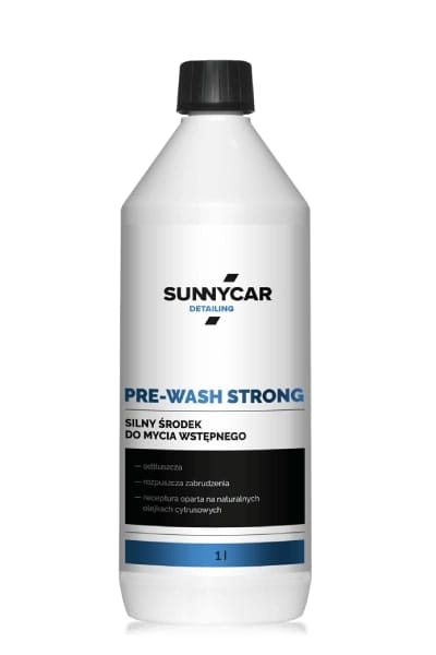 Aktywna piana Sunnycar Pre-Wash Foam 1 l - bezpieczne mycie wstępne auta