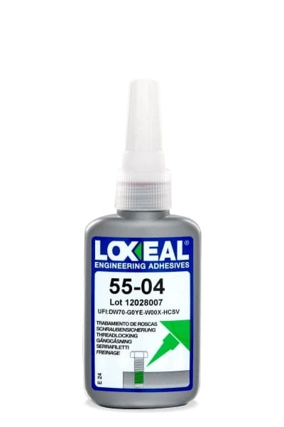 Przejdź do produktu KLEJ DO GWINTÓW ŚRUB LOXEAL 55-04 ŚREDNIO DEMONTOWALNY 50 ml