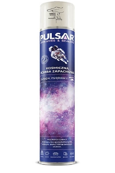 Odświeżacz powietrza Pudrowa 750 ml - Kosmiczna Bomba Zapachowa Pulsar
