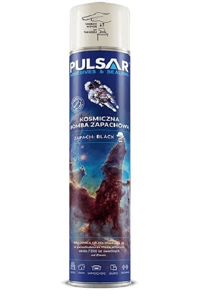 Przejdź do produktu ODŚWIEŻACZ POWIETRZA SPRAY KOSMICZNA BOMBA ZAPACHOWA PULSAR BLACK 750 ml