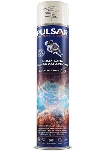 Odświeżacz powietrza w sprayu Kawa 750 ml - Kosmiczna Bomba Zapachowa Pulsar