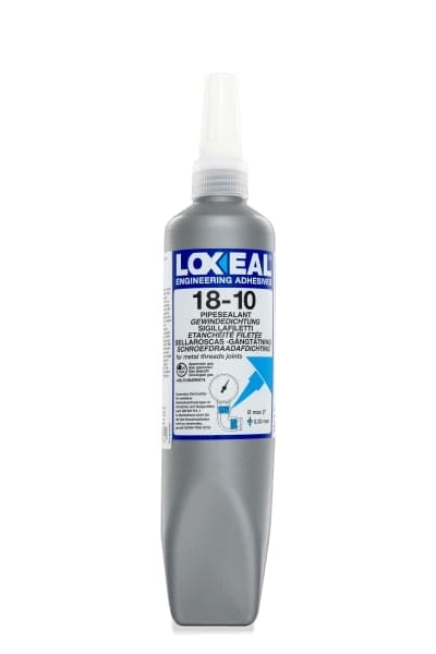Przejdź do produktu USZCZELNIACZ KLEJ DO GWINTÓW LOXEAL 18-10 ŁATWO DEMONTOWALNY 250 ml