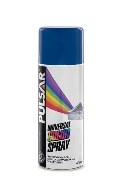 Farba/lakier niebieski połysk PULSAR Spray RAL 5010 400 ml