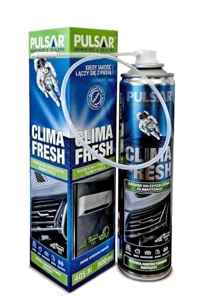 Przejdź do produktu PREPARAT DO CZYSZCZENIA KLIMATYZACJI SAMOCHODOWEJ I DOMOWEJ PULSAR 300 ml