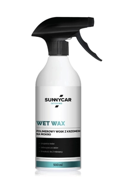 Przejdź do produktu WOSK NA MOKRO SUNNYCAR POGŁĘBIA KOLOR I ZABEZPIECZA LAKIER 500 ml