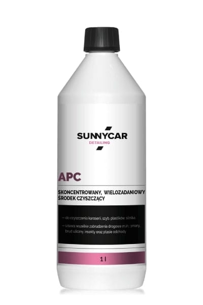 Przejdź do produktu APC UNIWERSALNY WIELOZADANIOWY ŚRODEK CZYSZCZĄCY SUNNYCAR 1L