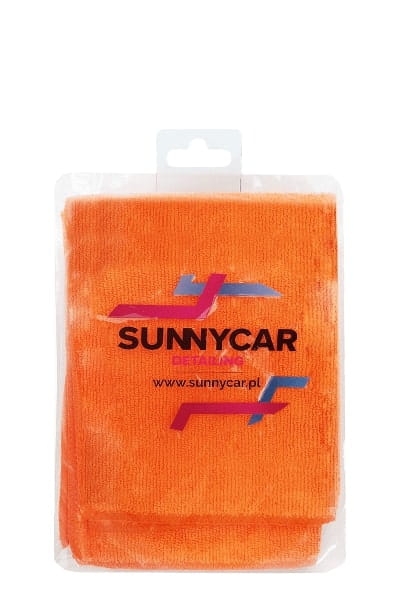 Miękka ściereczka z mikrofibry SunnyCar - delikatne polerowanie bez smug