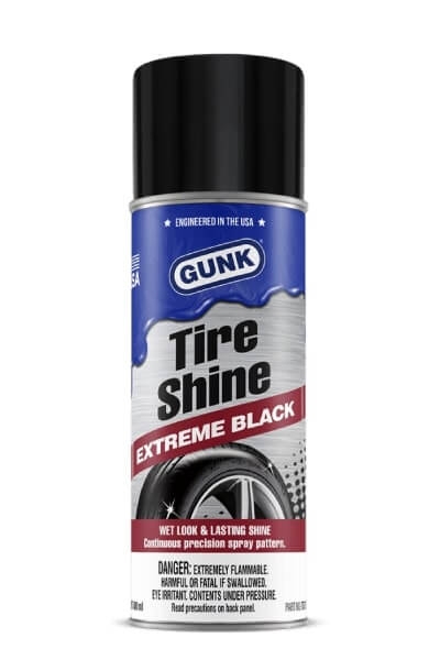 GUNK Tire Shine 400 ml - czernidło do opon i plastików z efektem lustra