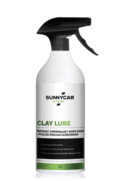 Przejdź do produktu PREPARAT POD GLINKOWANIE CLAY LUBE SUNNYCAR NADAJE POŚLIZG POD GLINKĘ 1L