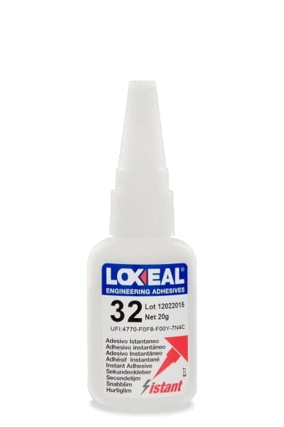 Przejdź do produktu LOXEAL 32 KLEJ CYJANOAKRYLOWY DO GUMY MIĘKKICH PLASTIKÓW EPDM 20 g