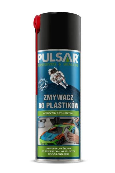 Przejdź do produktu ZMYWACZ DO PLASTIKÓW PULSAR USUWA SMARY OSADY KLEJE WOSKI OLEJE 400 ml