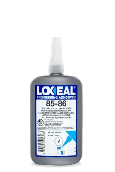 Klej do gwintów Loxeal 85-86 250 ml - trudno demontowalny, uszczelniający połączenia gwintowe