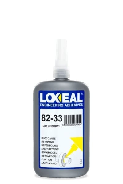 Przejdź do produktu KLEJ DO ŁOŻYSK TULEI PIAST LOXEAL 82-33 SZYBKIE UTWARDZANIE 250 ml 