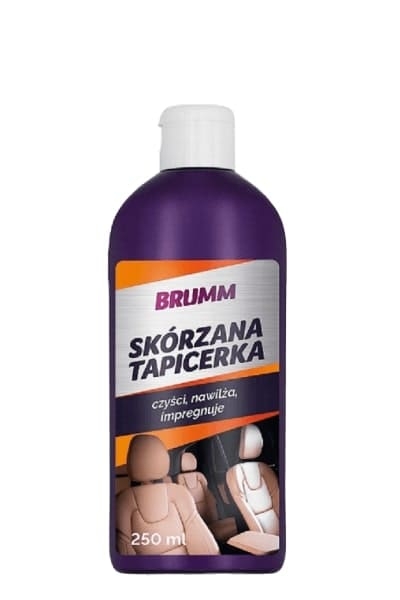 Przejdź do produktu ŚRODEK DO CZYSZCZENIA SKÓRZANEJ TAPICERKI BRUMM CZYŚCI ODŚWIEŻA 250 ml