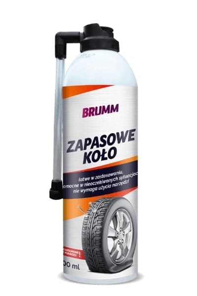 Uszczelniacz do opon Brumm Koło zapasowe 500 ml - spray awaryjny