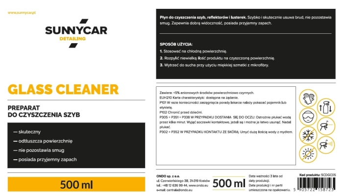 scd_Preparat do czyszczenia szyb
