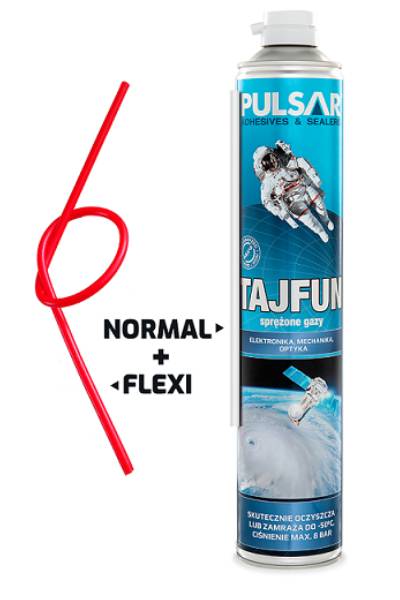 Przejdź do produktu  SPRĘŻONE POWIETRZE SPRAY DO CZYSZCZENIA ELEKTRONIKI KOMPUTERA PULSAR 750 ml