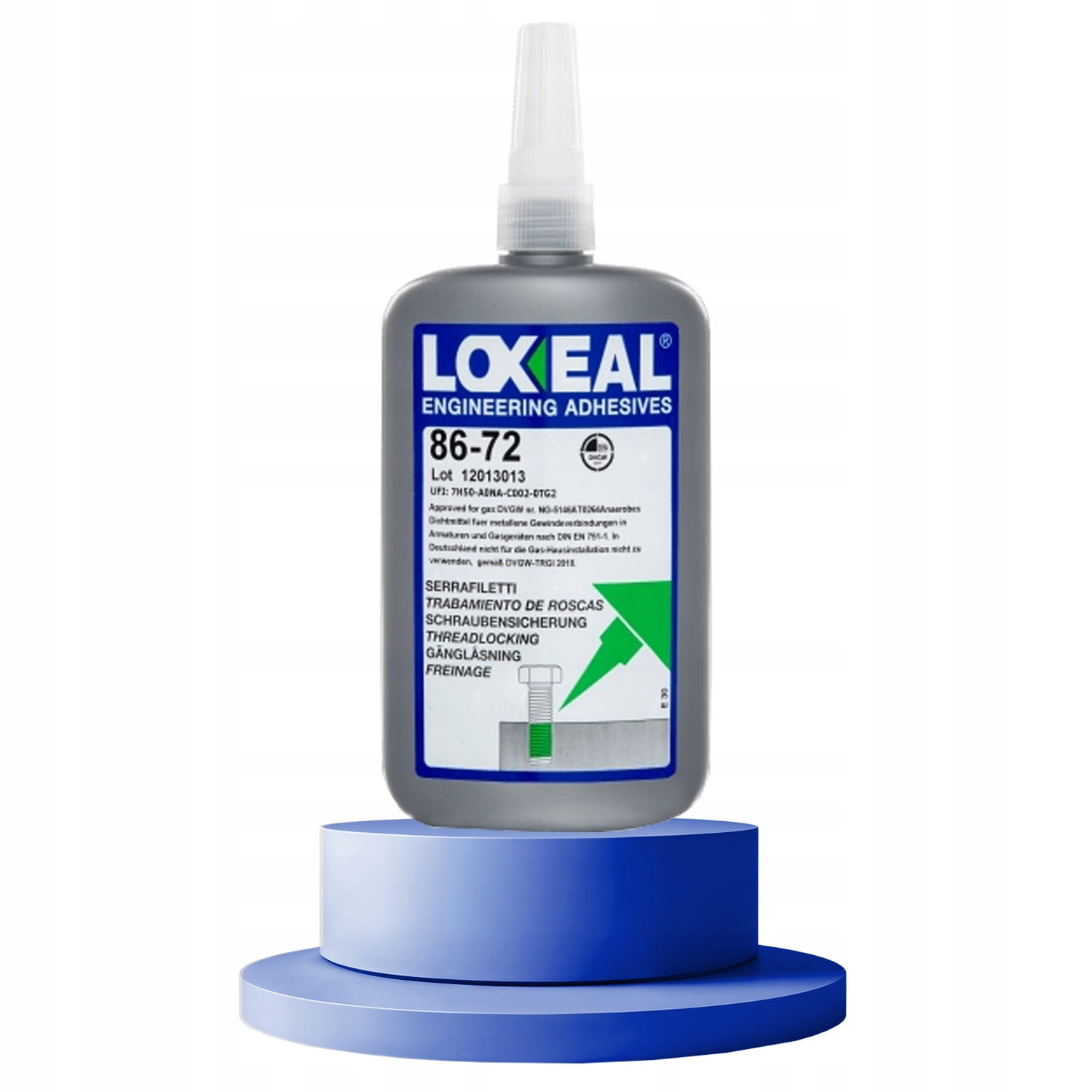 Klej do gwintów Loxeal 86‑72 - odporny na gaz, korozję, wibracje i wysoką temperaturę