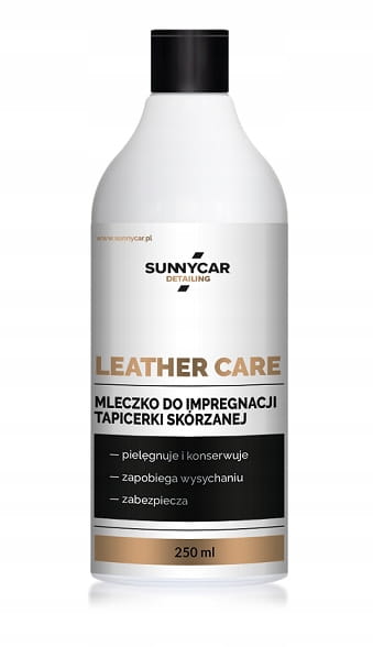 Leather Care z naturalnymi olejami odżywia i zabezpiecza skórę, pozostawia satynowe wykończenie