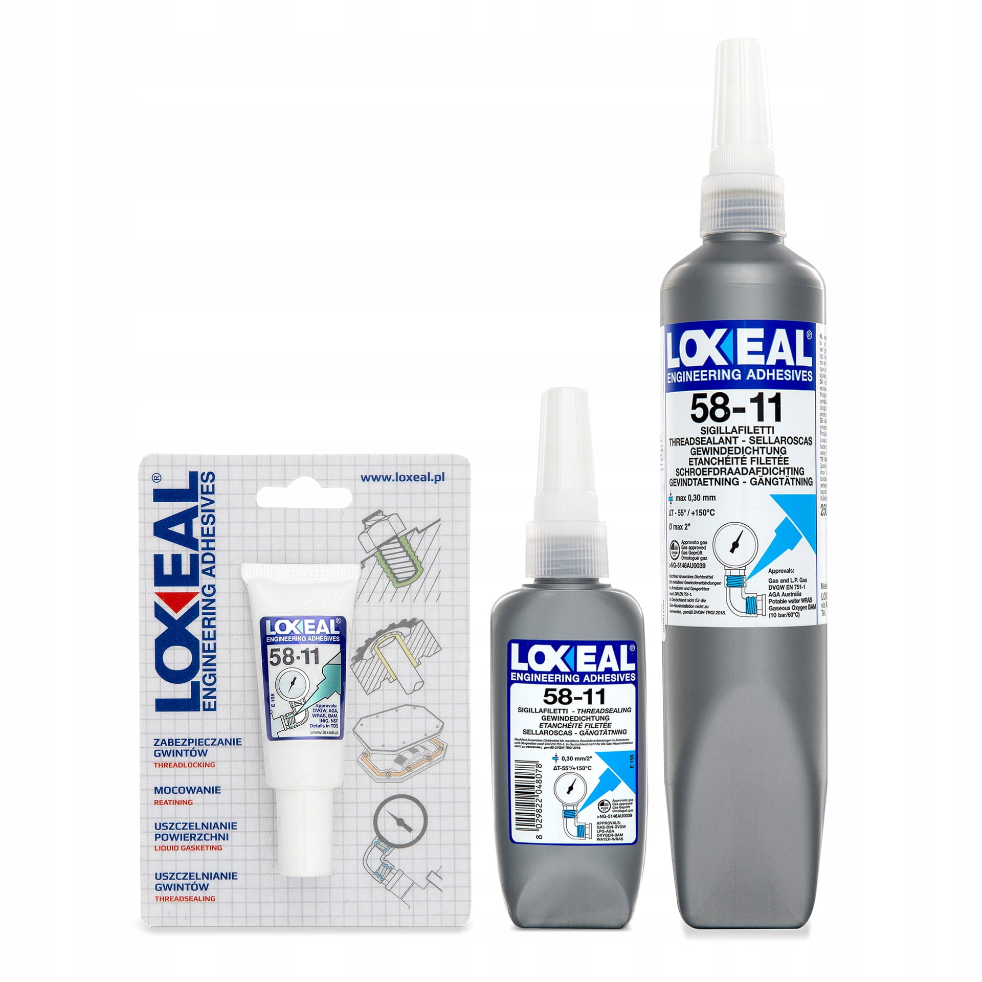Klej Loxeal 58-11 - uszczelnianie gwintów w instalacjach hydraulicznych i gazowych
