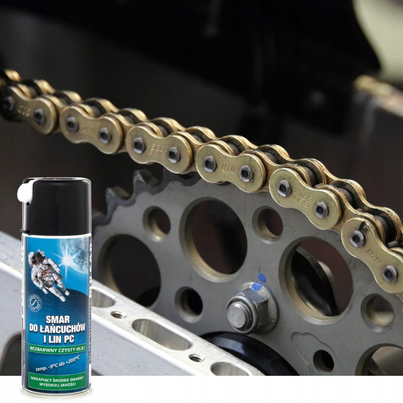 Zastosowanie do łańcuchów O-Ring, X-Ring, linek, prowadnic i łożysk