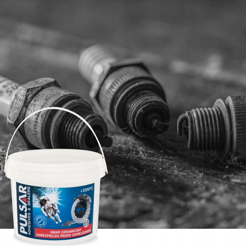 Pulsar smar ceramiczny - zabezpieczenie świec zapłonowych, układów hamulcowych i felg aluminiowych
