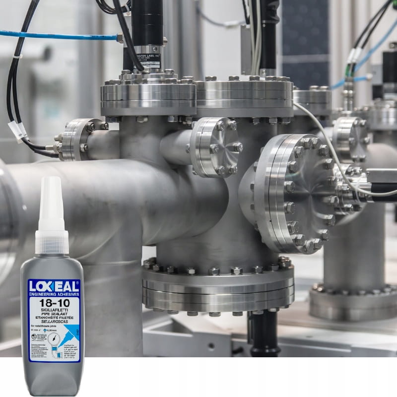 Loxeal 18-10 - uszczelnia gwinty rur gazowych, LPG