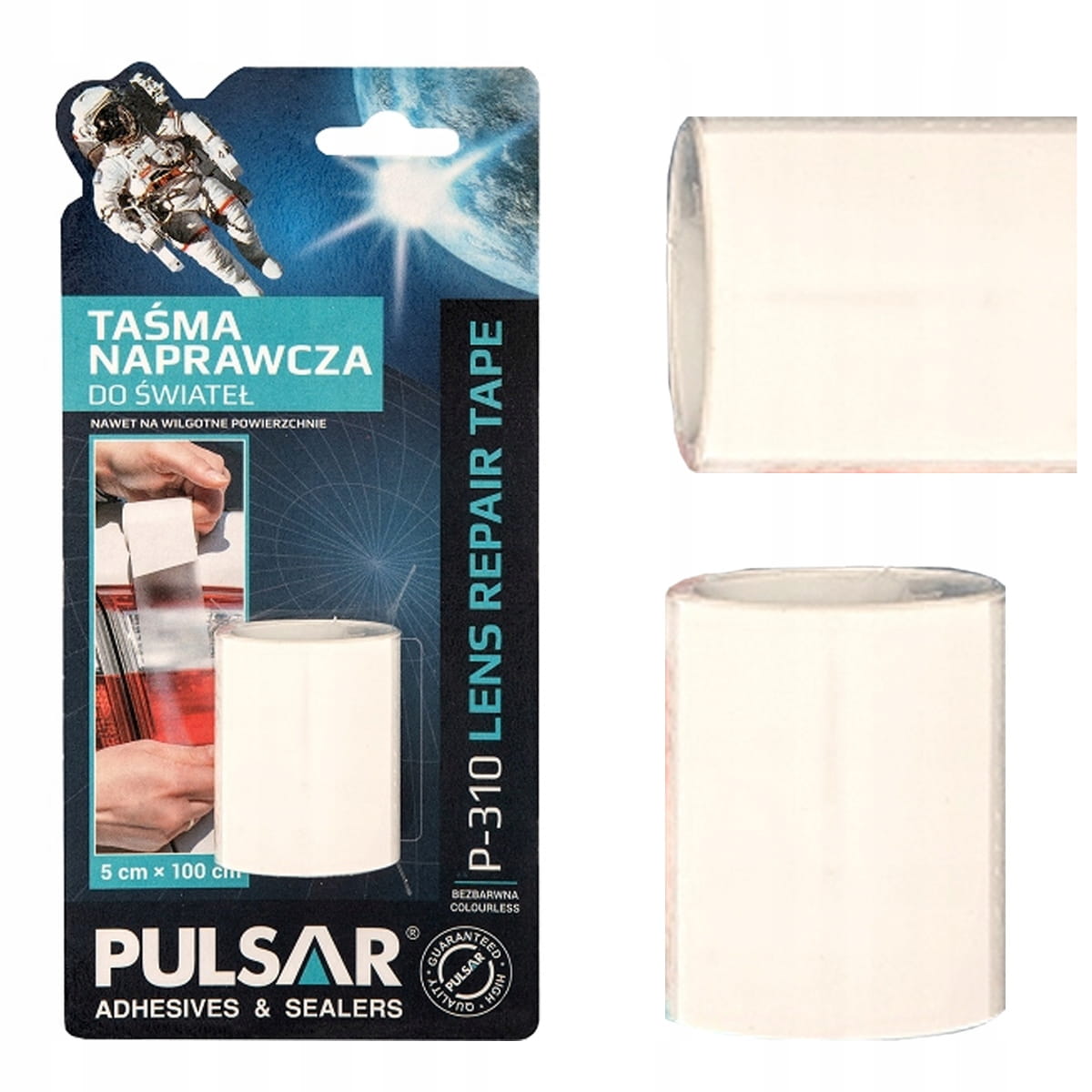 Taśma naprawcza Pulsar P-310 - wodoodporność i odporność na promieniowanie UV
