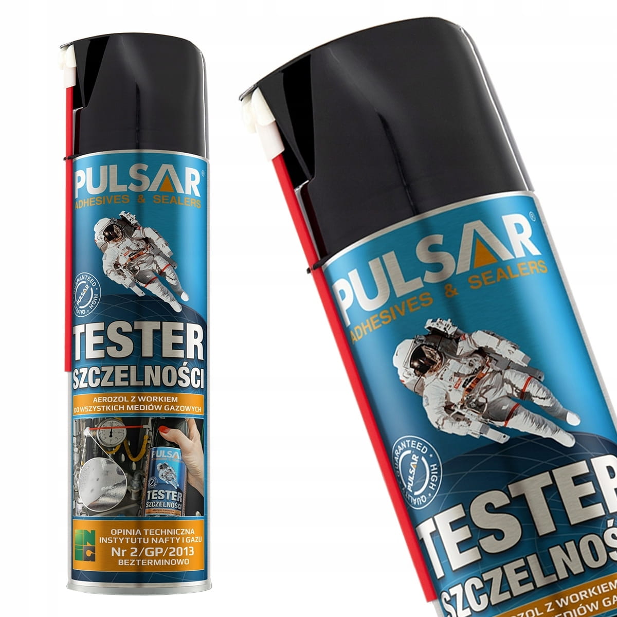 Tester szczelności Pulsar 400 ml - przykład wykrywania przecieków w instalacji LPG